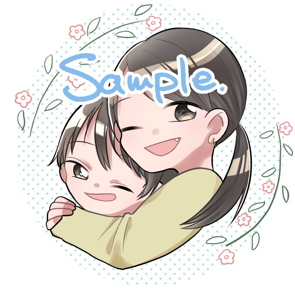 即日納品可♪キャラクター風似顔絵描きます SNSアイコンやプレゼントにもおすすめ◎ イメージ2
