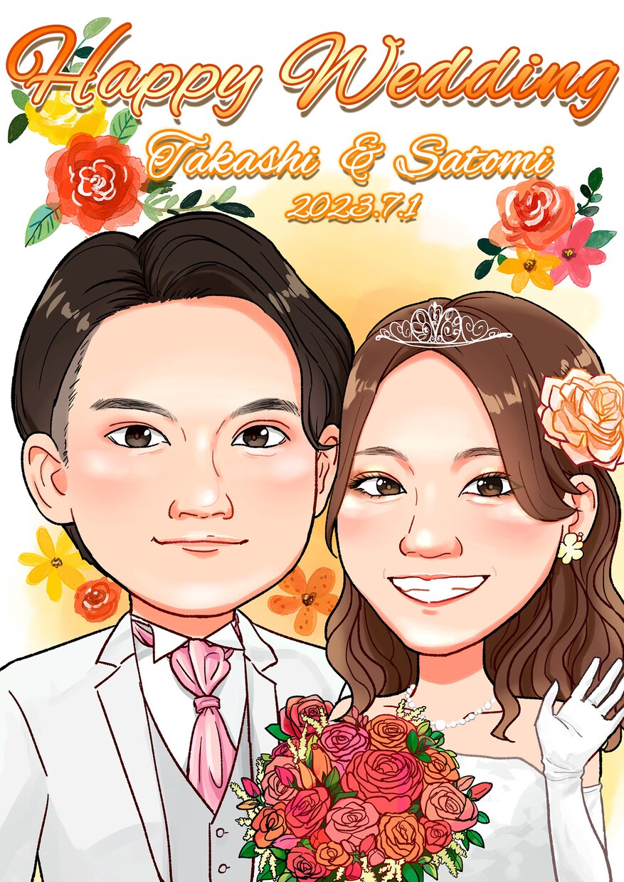 結婚式用WELCOMEボードを制作します ご自身の結婚式や記念に。ご家族・ご友人へのプレゼントにも★ イメージ2