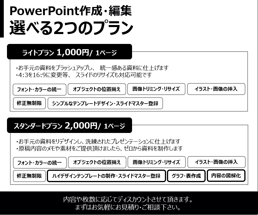 資料作成・編集致します 大手外資コンサルタントが相手に伝わるスライドをお作りします イメージ2
