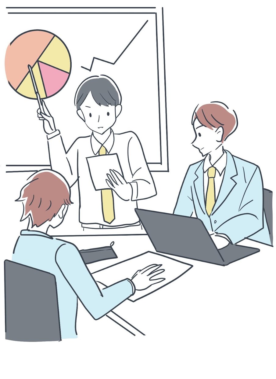 売上に貢献！ビジネスライクな1枚絵イラスト描きます わかりやすく、シンプルな、ビジネスライクイラスト描きます イメージ6