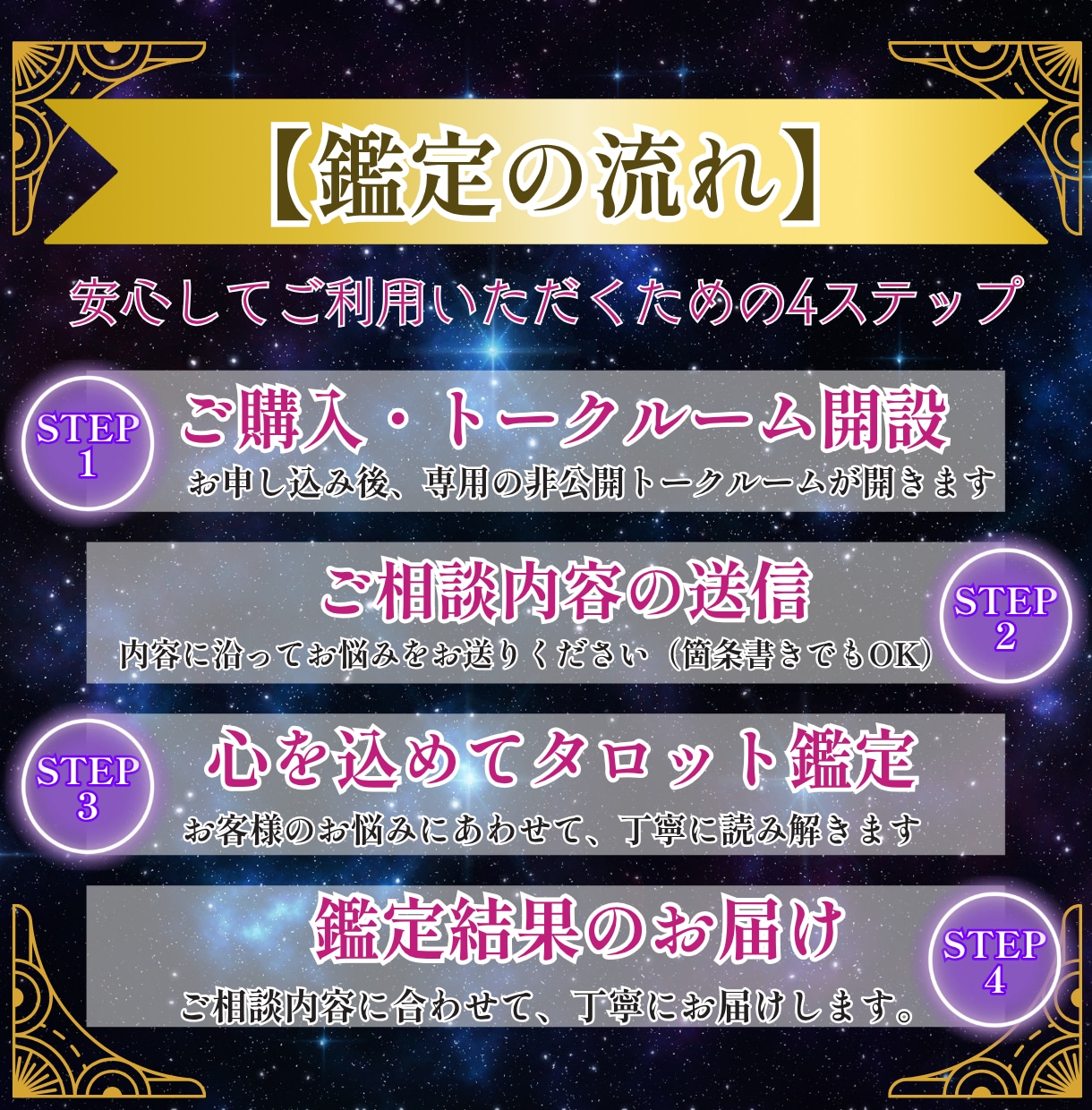 誰にも言えない恋の本音と二人の未来を占います 誰にも話せない気持ちを否定せず、これからの選択まで見つめます イメージ2