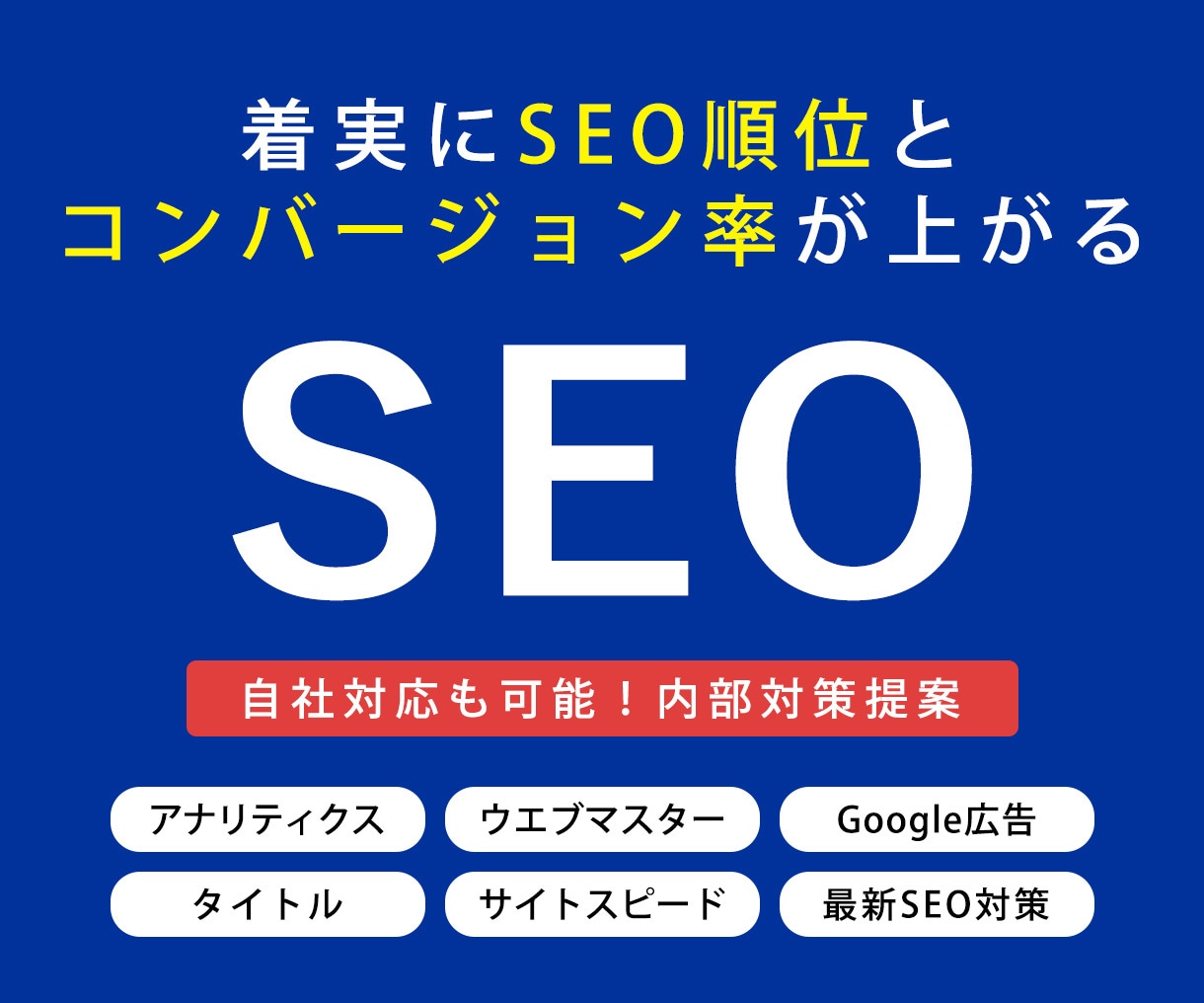 順位とコンバージョンが上がるSEO対策提案します "Lancers Choice"選定コンテンツをココナラでも イメージ1