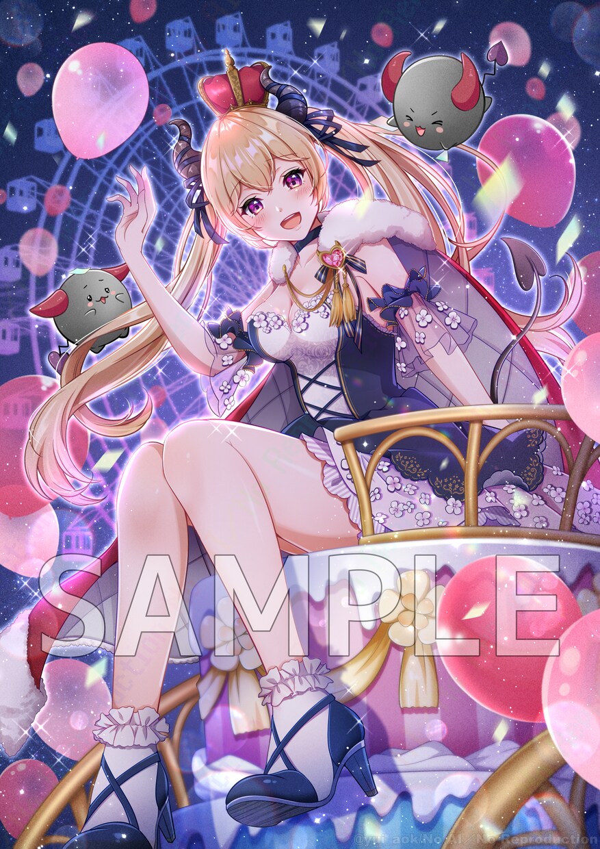 ポジティブ可愛い1枚絵制作します vtuber用立ち絵、一枚絵、アイコンなどなんでもOK！ イメージ3