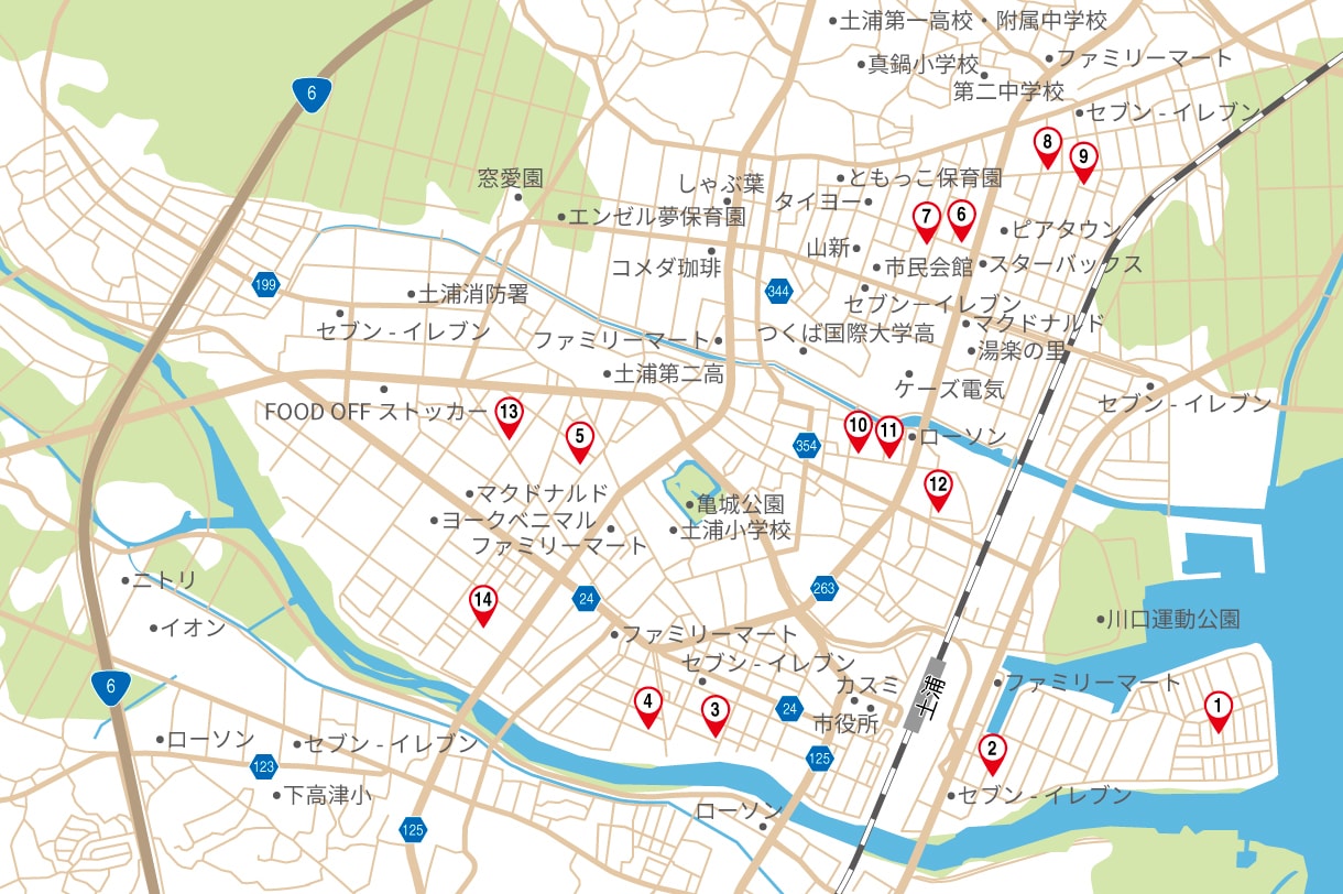 案内板デザイナーが広域図作成します 官公庁（国、県等）向け案内地図のプロデザイナーが地図を作成 イメージ5