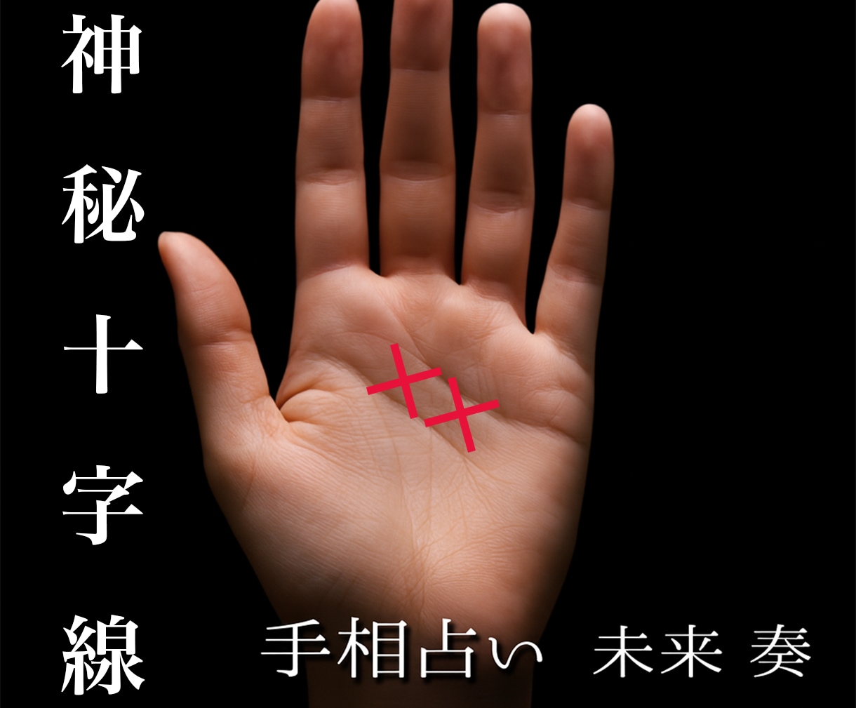 神秘十字線が語るあなたの運命を占います 選ばれし者だけが持つ聖なるサイン イメージ1