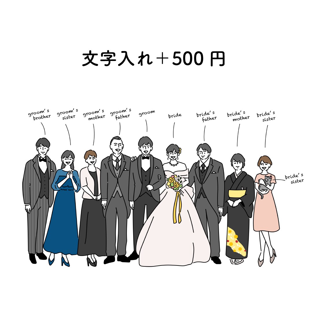 シンプルでクセのない似顔絵イラスト描きます ◎SNSのアイコン、名刺、ウェルカムボード、プレゼントなど！ イメージ5