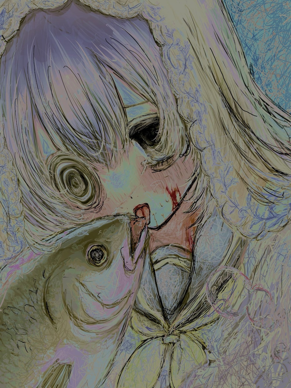 感情を描いたイラストを制作します 一度見たら、頭の奥に残る絵を描き忘れられない。 イメージ1