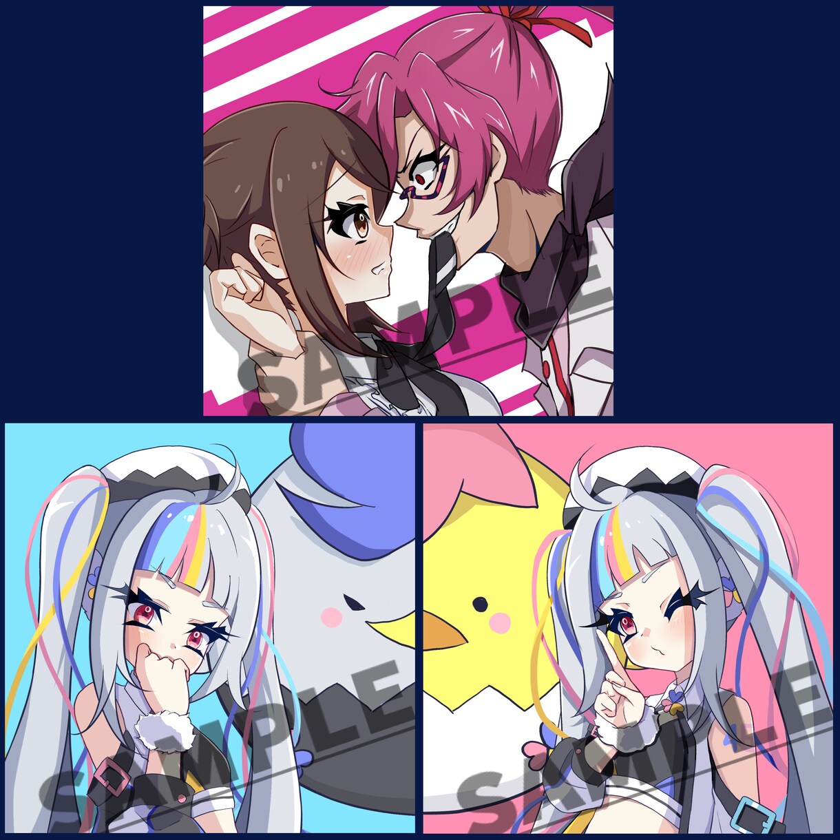 キャラクターイラスト2つ描きます 版権キャラクターのご依頼大歓迎！！！ イメージ4