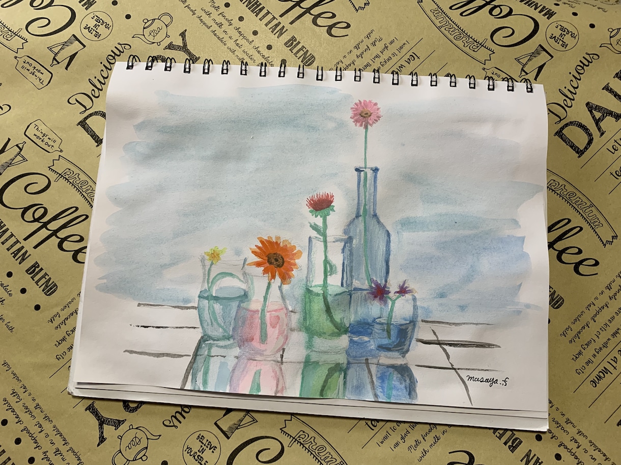 手描きで描いた絵を販売します オーダーがありましたら、それに近い絵をお描きします。 イメージ3