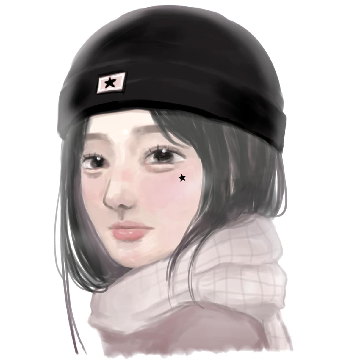 可愛らしい女の子の厚塗りのイラストを制作します SNSアイコンや挿し絵等に使用できるイラストを制作します！ イメージ2