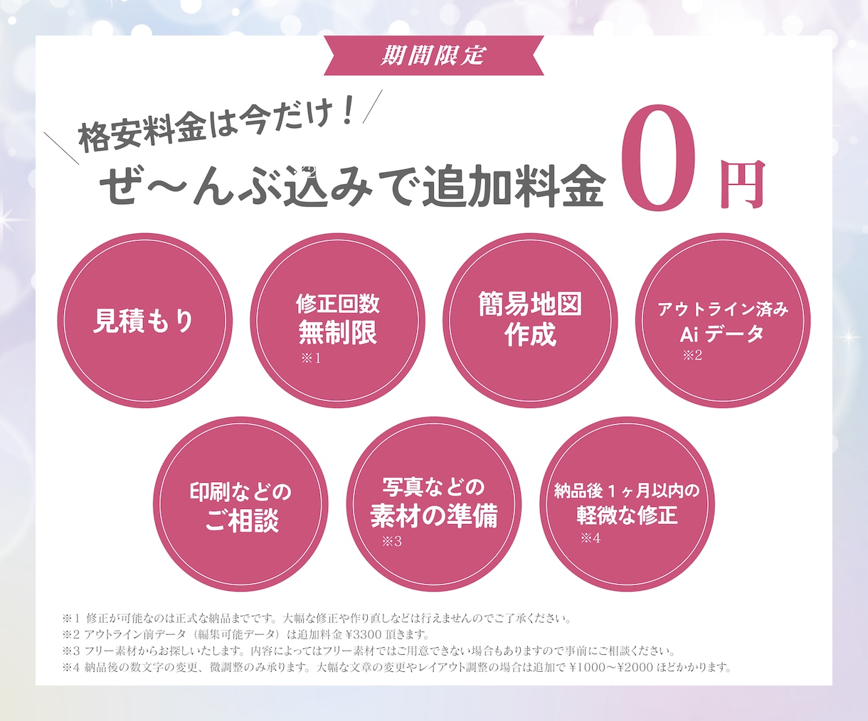 しっかりと魅力が伝わる!素敵なチラシ作ります 高品質！手に取りたくなるチラシにします イメージ2