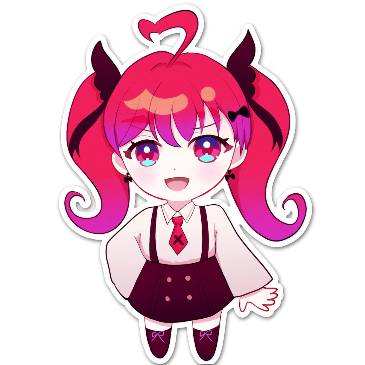 配信・SNS・グッズに使えるミニキャラを制作します Vtuberの活動に少しでも幅を広げたい方に！ イメージ5