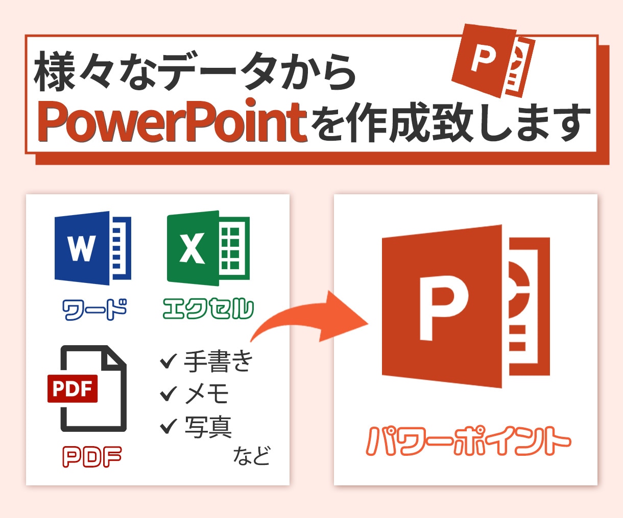 どんなジャンルでも！パワーポイントを作成致します 【資料から訴求力の高いPowerpointを作成致します。】 イメージ3