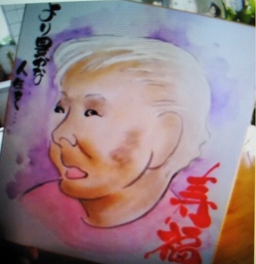完全手描きの似顔絵!贈る想いを絵に載せます 手描きの良さは原画から伝わります! イメージ5