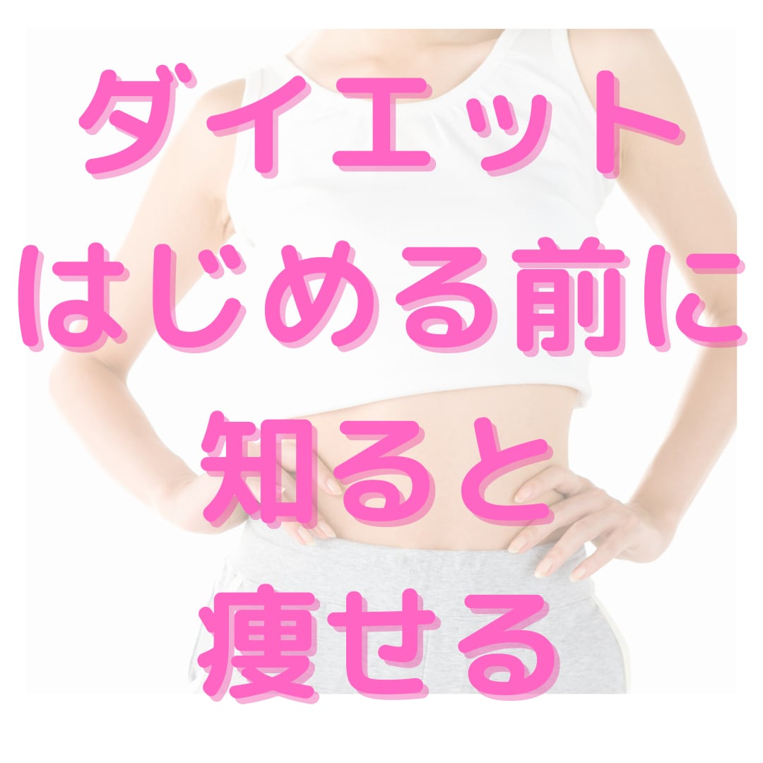 ダイエットをより無理なく楽しくできるようになります ダイエット する前に無理なく痩せ知識を！無駄なく効率的に！ イメージ1