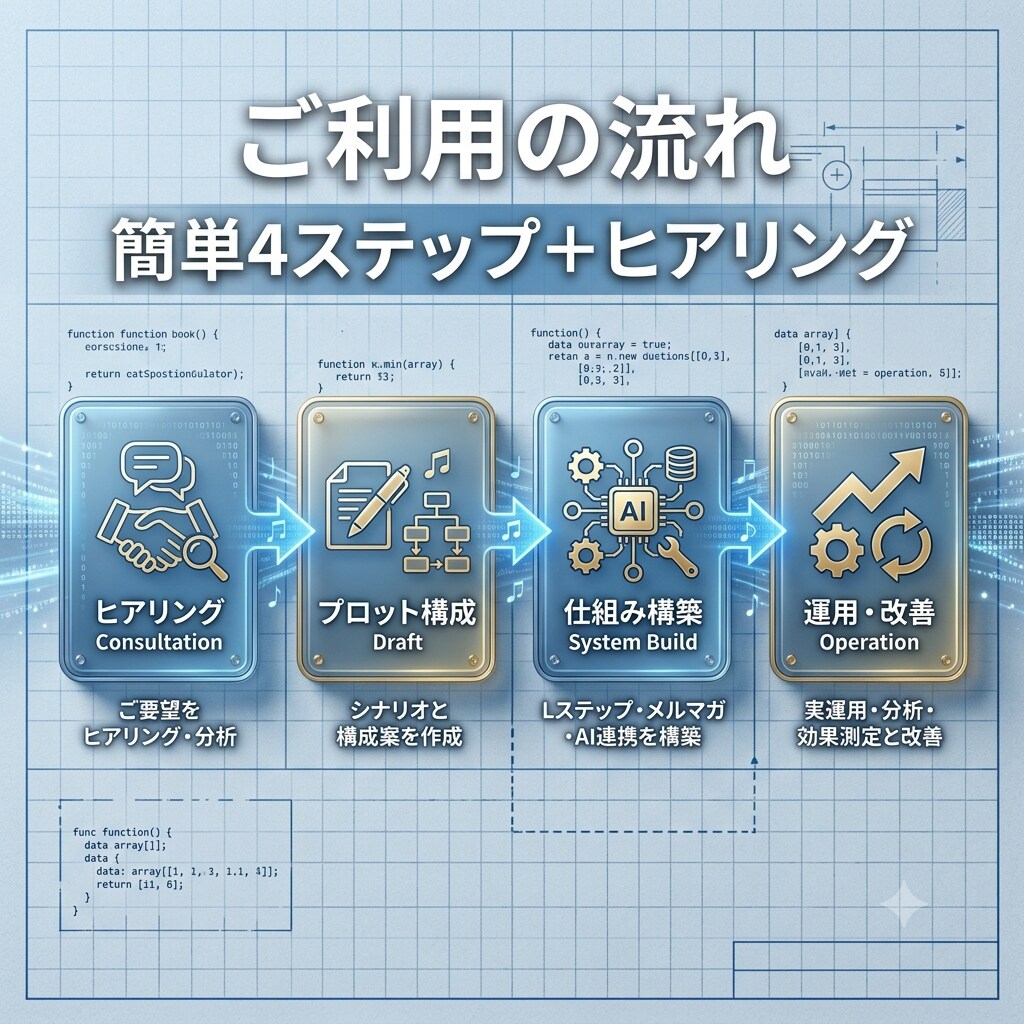 挫折知らず！AI搭載ステップ配信代行します AI×プロの型で、成約する文章に変えます。 イメージ8