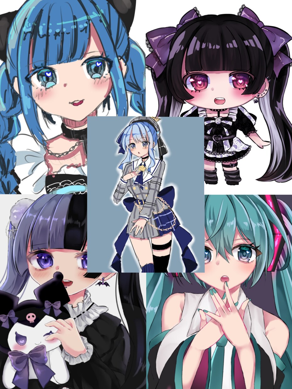 イラスト描きます SNSアイコン、イベント用イラストなど描きます。 イメージ2