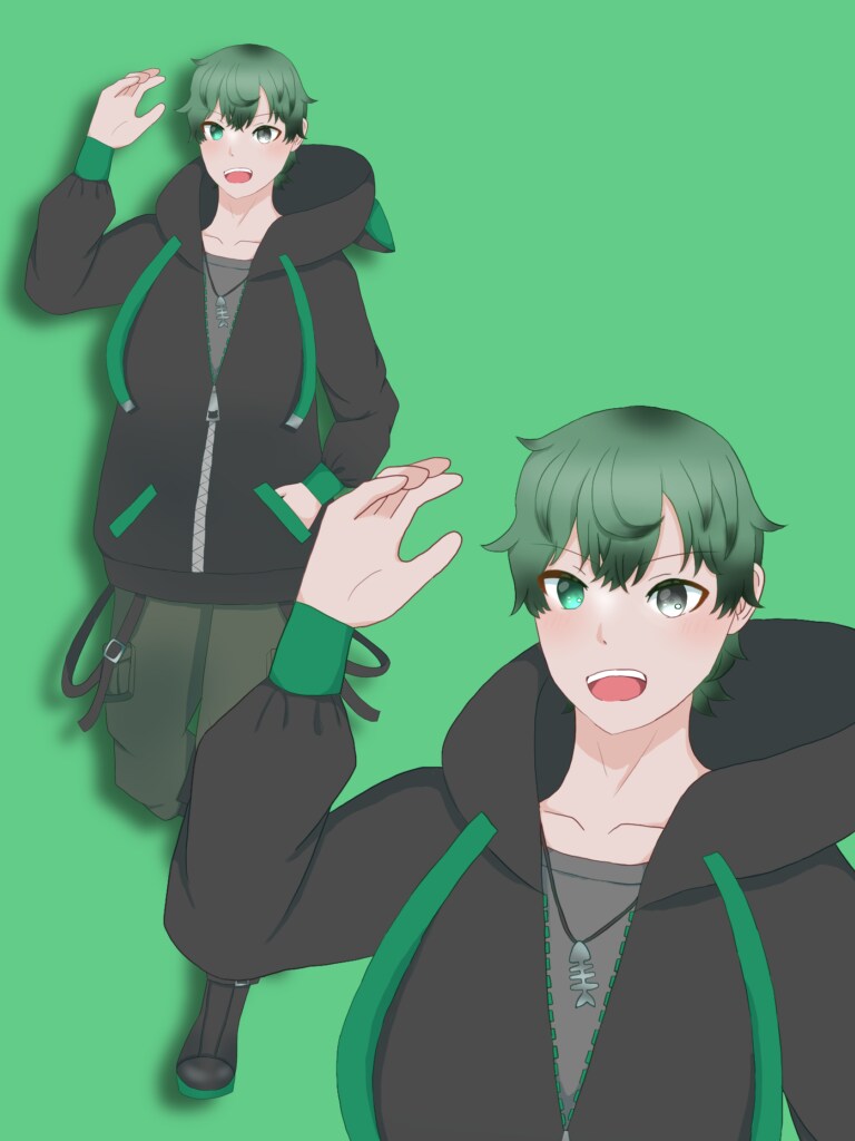 キャラクター立ち絵承ります IRIAM等の配信活動に！あなただけのイラストを制作します イメージ5