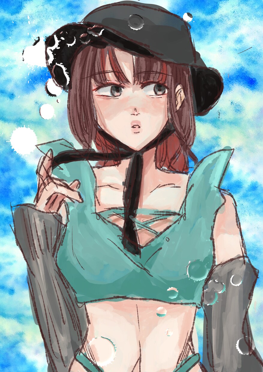 SNS用のアイコンをバストアップイラストで描きます 詳しい指定があればそれに応じてイラスト描きます。 イメージ1