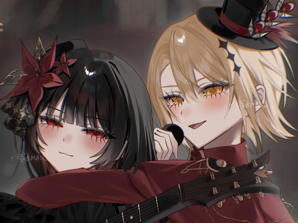 歌ってみた・MV・サムネ等の一枚絵を描きます フリルやレースに特化したゴシック・ロリータなイラストが得意 イメージ1