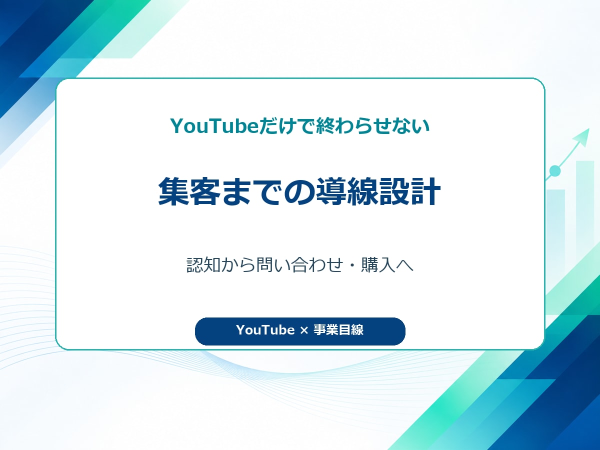 YouTubeから集客につながる導線を設計します 累計1.3億回超・事業目線で売上導線を設計 イメージ3