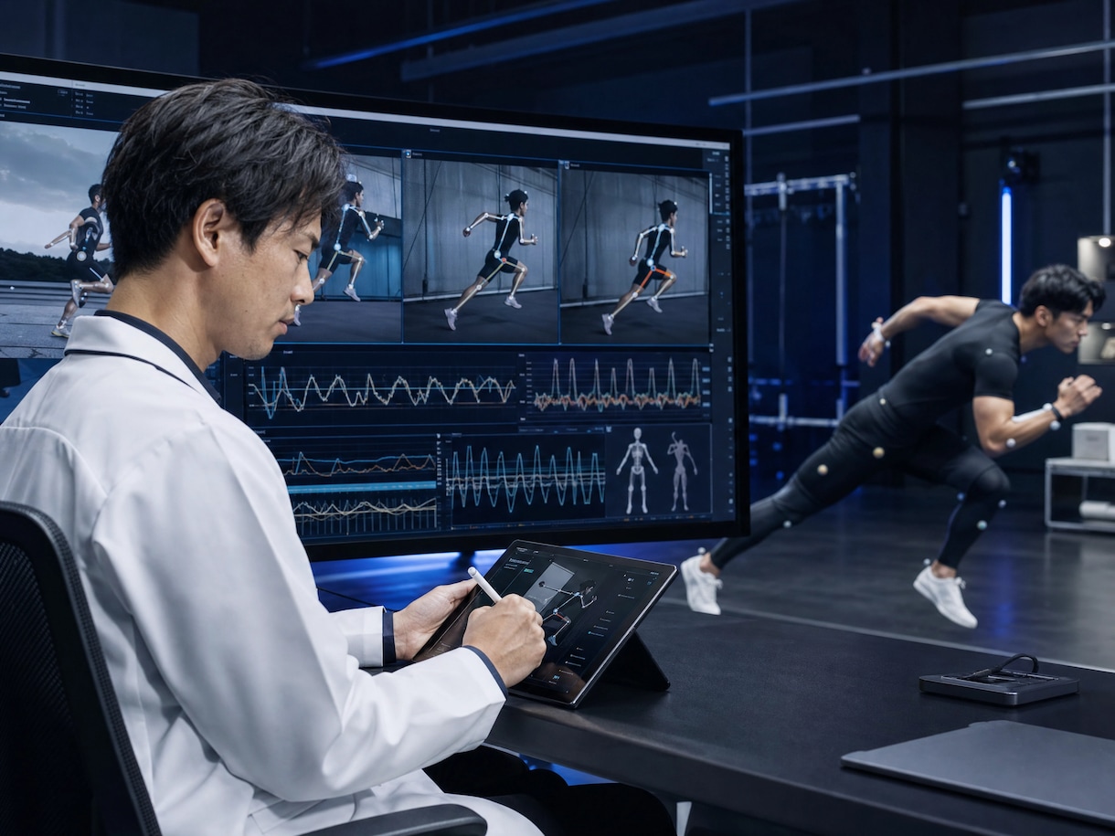 理学療法士が無制限で動作分析＆コーチングします 専門家がいつでも徹底サポートします！ イメージ1