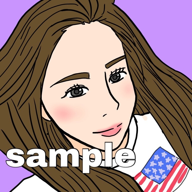 写真を元にあなたの似顔絵を描きます SNSのアイコンなどにいかがですか？ イメージ2