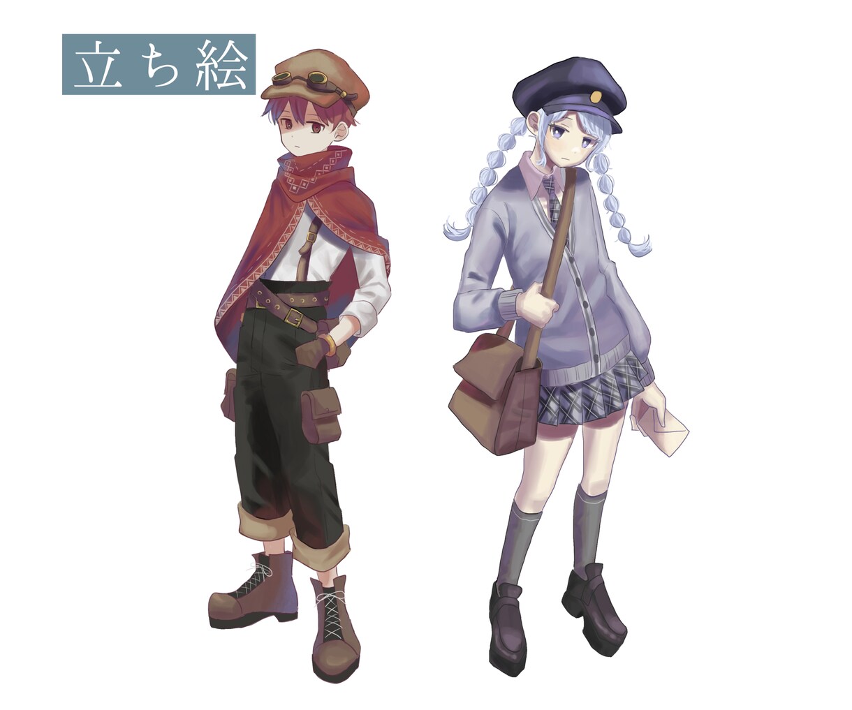 印象に残るイラスト制作いたします アイコン、ヘッダー、サムネ、一枚絵、立ち絵等お描きします！ イメージ8