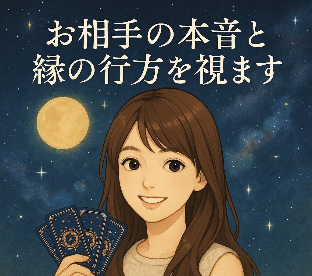 お相手の本音と縁の行方を視ます 恋の迷い…連絡が来ない・気持ちが分からない恋にも寄り添います イメージ1