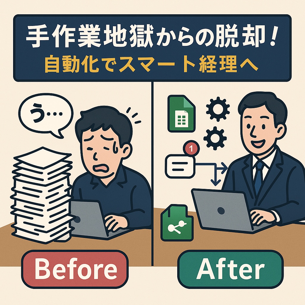 経理の属人化、仕組みで解決します 中小企業の経理、もっとシンプルに、もっとスマートに イメージ1