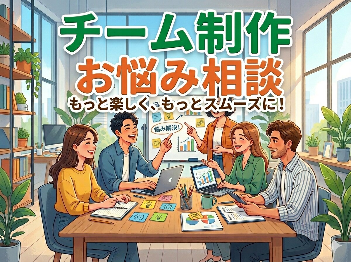 チームでの開発業務のお悩み相談にのります チーム開発あるある悩みにお答えします！ イメージ1