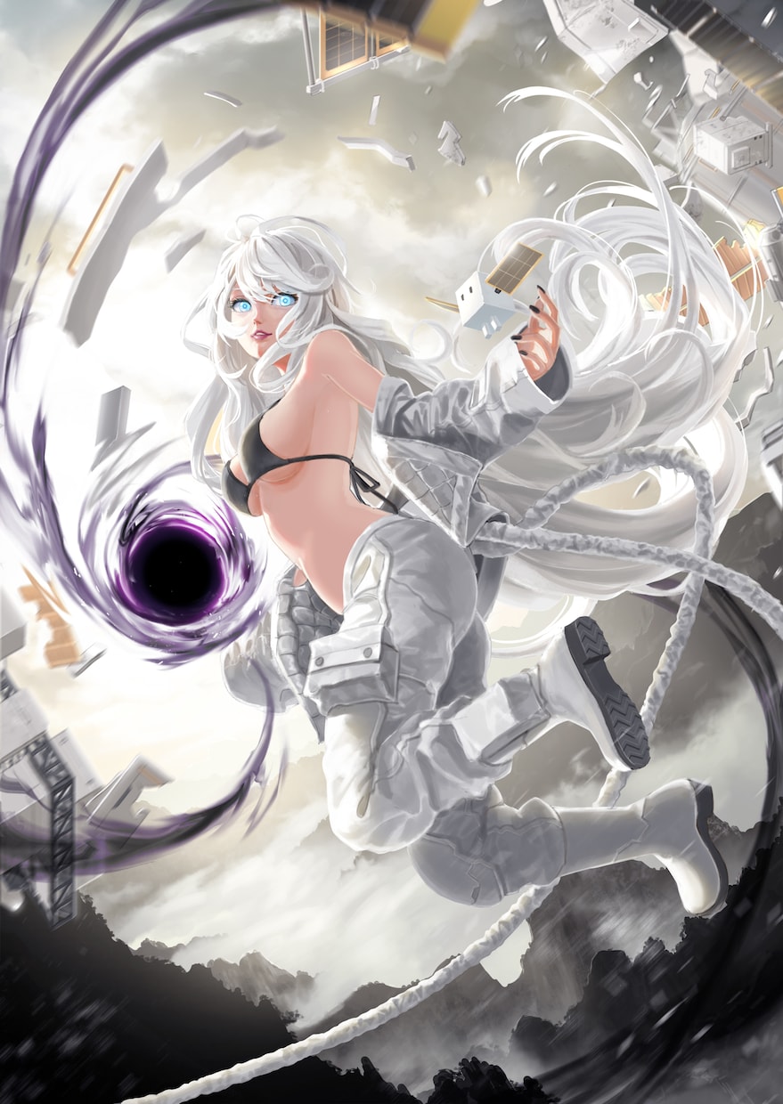リアル系の一枚絵、背景やキャラを制作します 多数のリアル系版権イラスト制作のスキルを活かします イメージ2