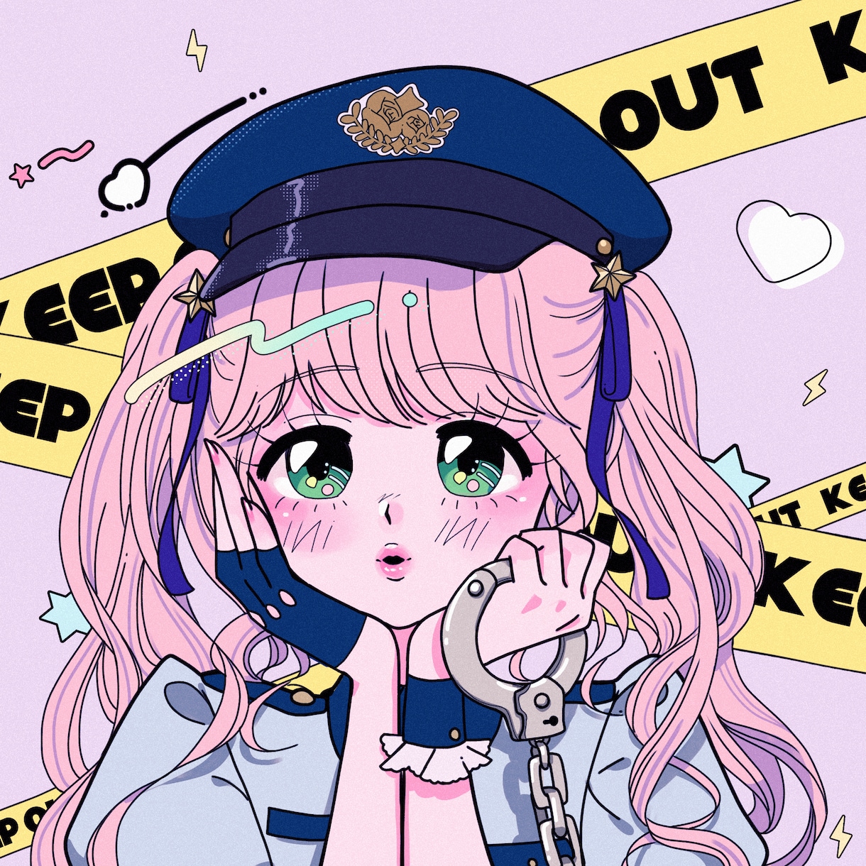 80~90年代風イラスト・アイコン制作します 80年代・90年代風のレトロ・ニューレトロなポップなイラスト イメージ8