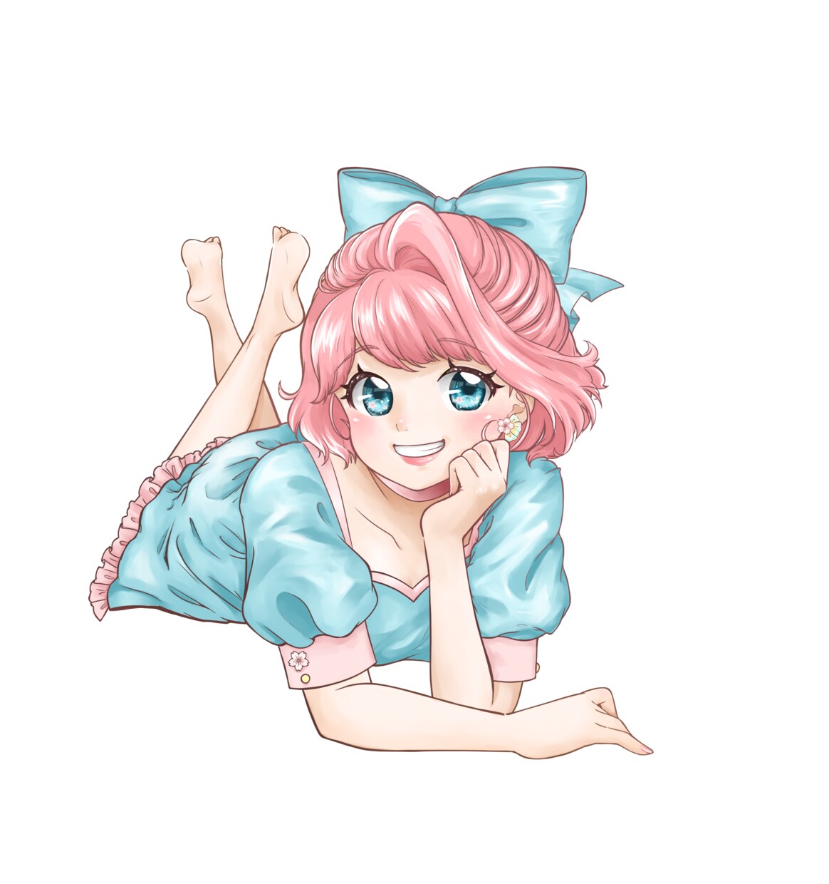 人物メインのイラスト描きます アニメ調で色彩豊かに描きます！商用利用◎ イメージ1