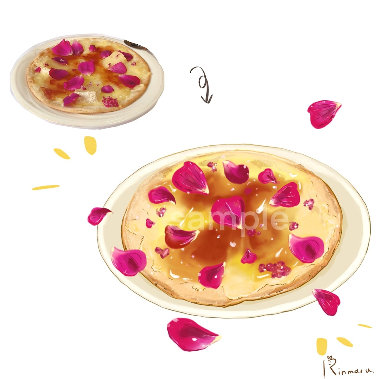 商用可！美味しそうな食べ物イラスト描きます リアルタッチで実際より美味しく見える食べ物イラスト描きます♪ イメージ6
