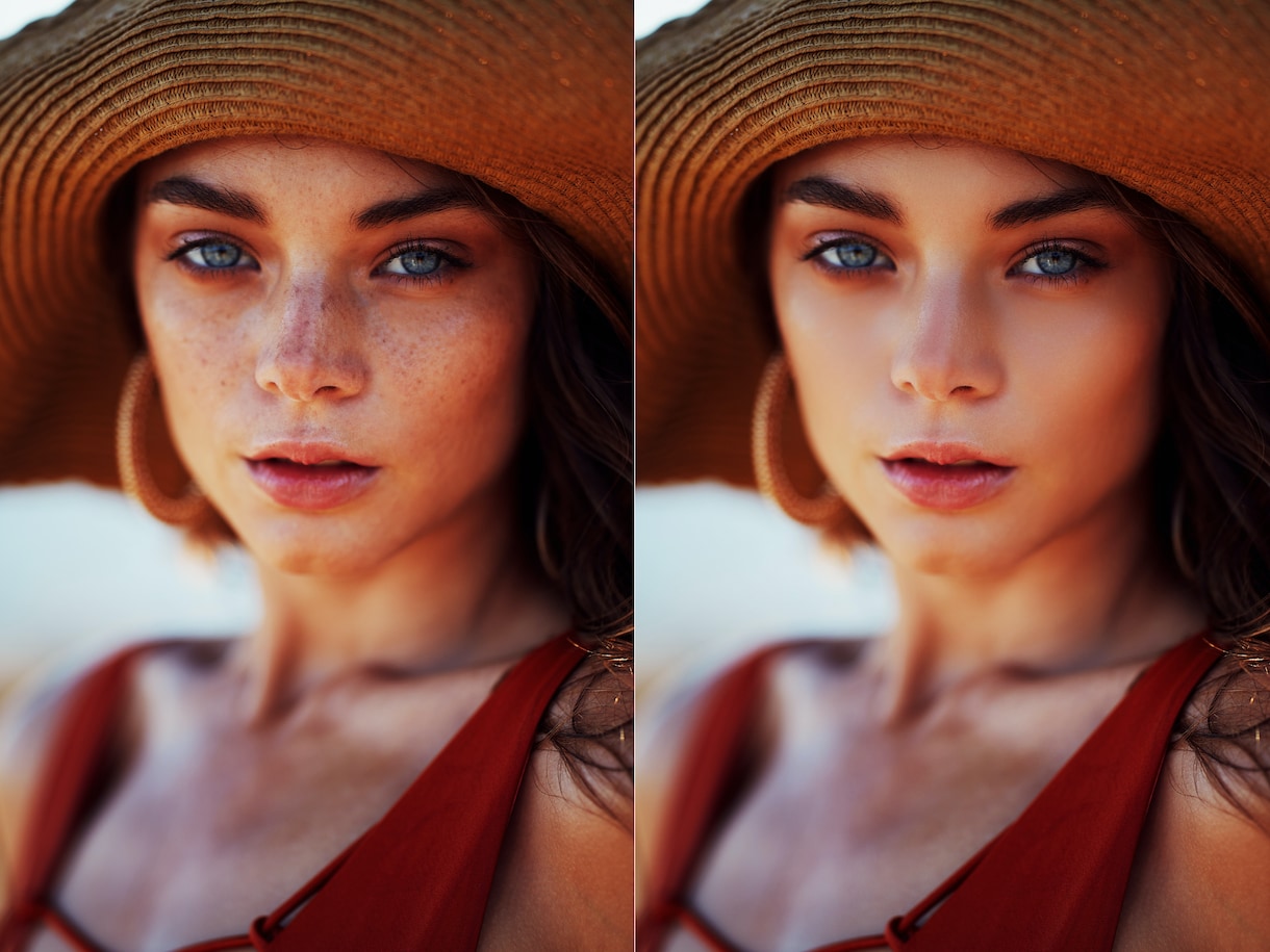 プロのレタッチャーが写真修正加工いたします “肌だけちょっとキレイにしたい”その願い、ちゃんと叶えます イメージ3