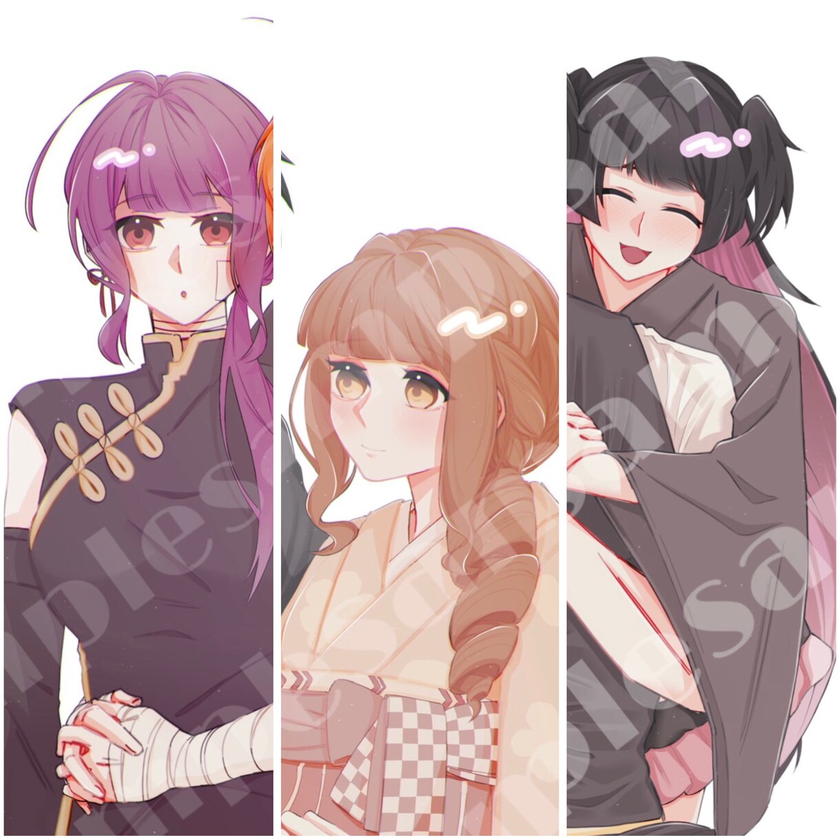 夢絵やコテ同、アイコンを描きます カップルやご友人とのイラストやSNSアイコンを描きます！ イメージ1