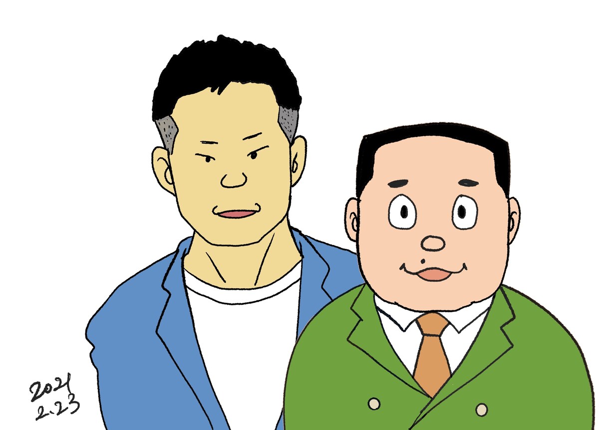 アニメ風似顔絵書きます いい感じの似顔絵のアイコンをつくりませんか イメージ3