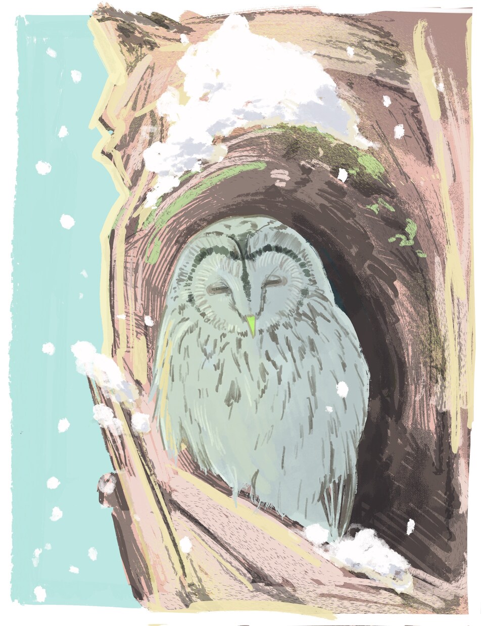 動物や自然のイラスト制作致します 自然のイラストを置くことで、お店の雰囲気や、空間に温もりを！ イメージ1