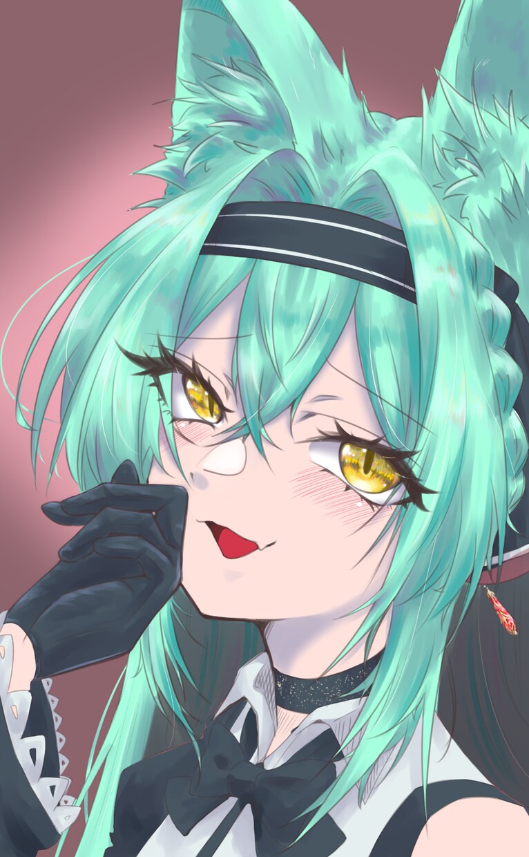 綺麗系ファンタジーな女の子を描きます あなたの好みのモチーフをかわいい女の子にデザイン！ イメージ2