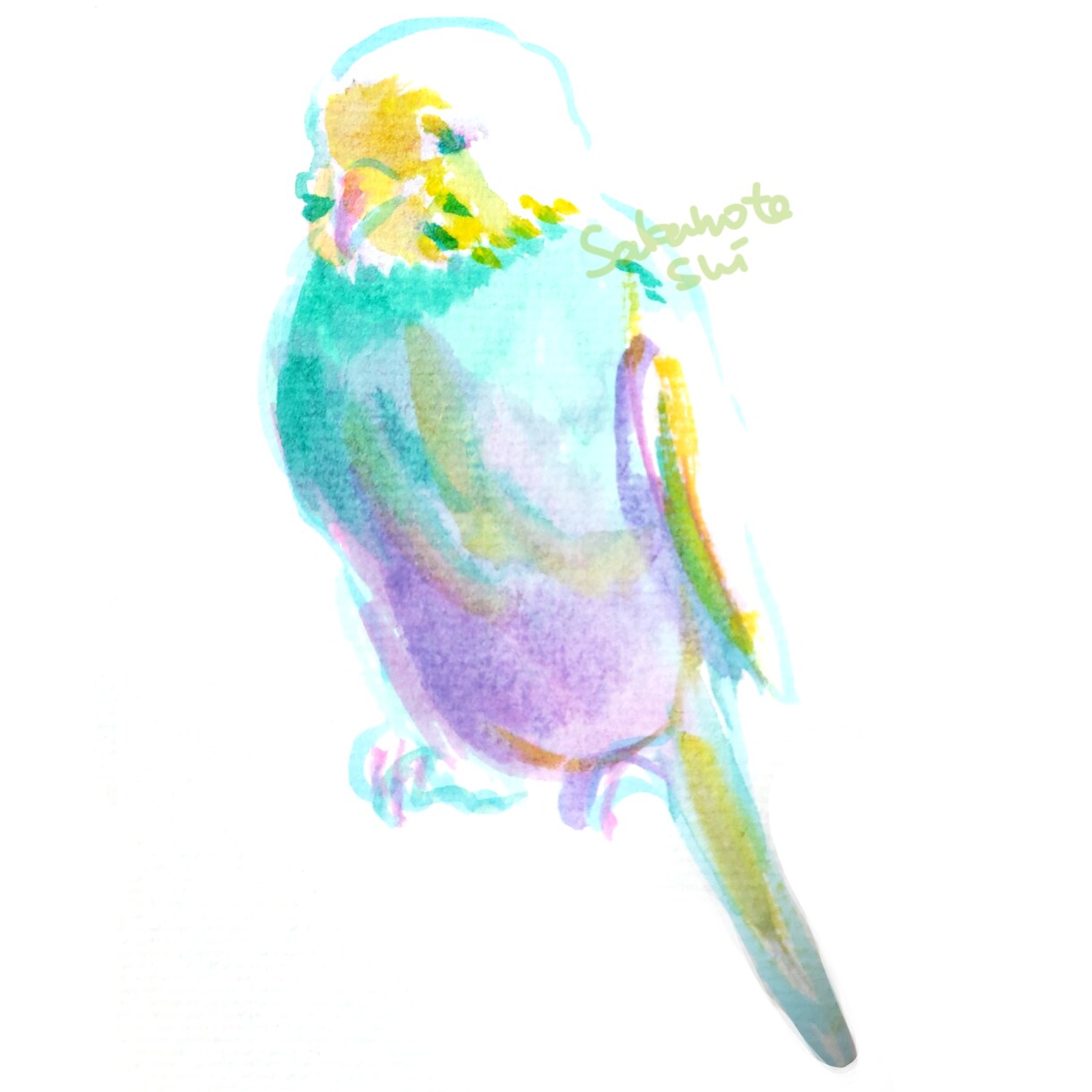 アナログでカラフルなペットの似顔絵を描きます アクリル絵の具で描くかわいい動物のイラストです イメージ3