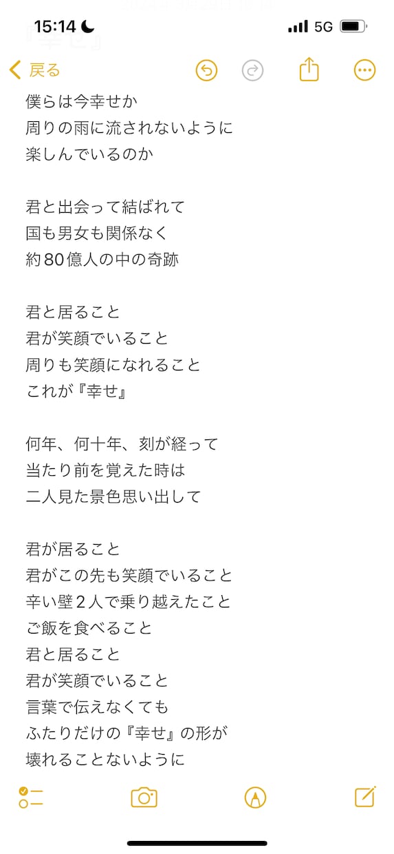 歌詞を考えます 先曲からでもOK！修正は何度でも無料！ イメージ5