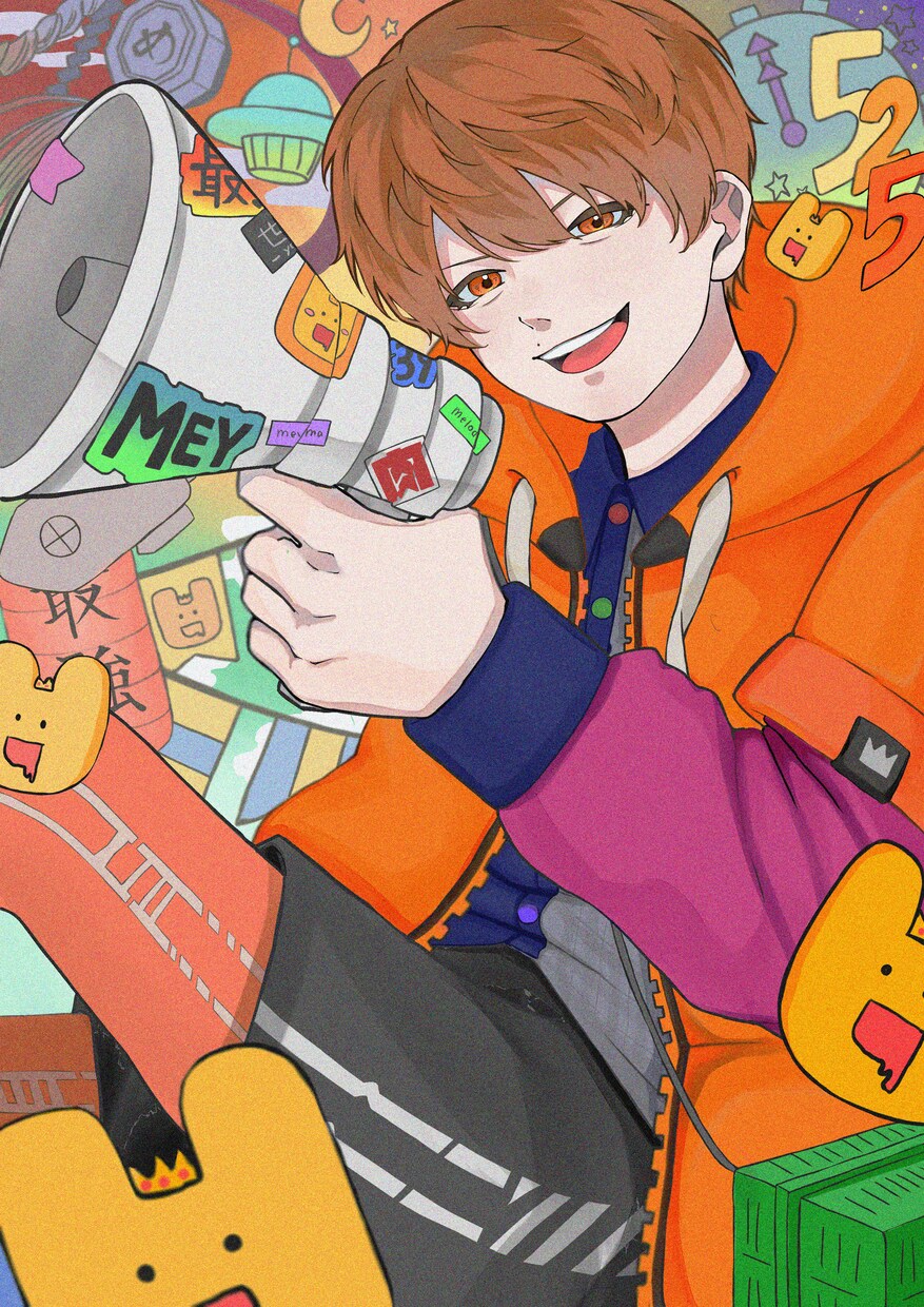 アイコンやヘッダー、グッズのイラストを描きます 魅力を感じれば是非依頼お願いします。 イメージ3