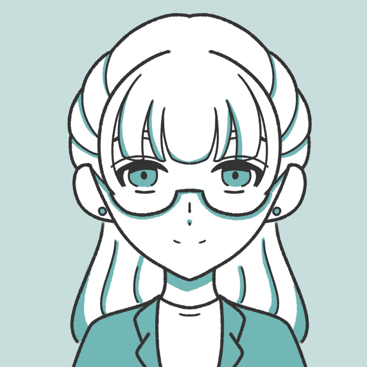 ミニキャラで似顔絵描きます 似顔絵を選択した絵柄でミニキャラを制作します。 イメージ1