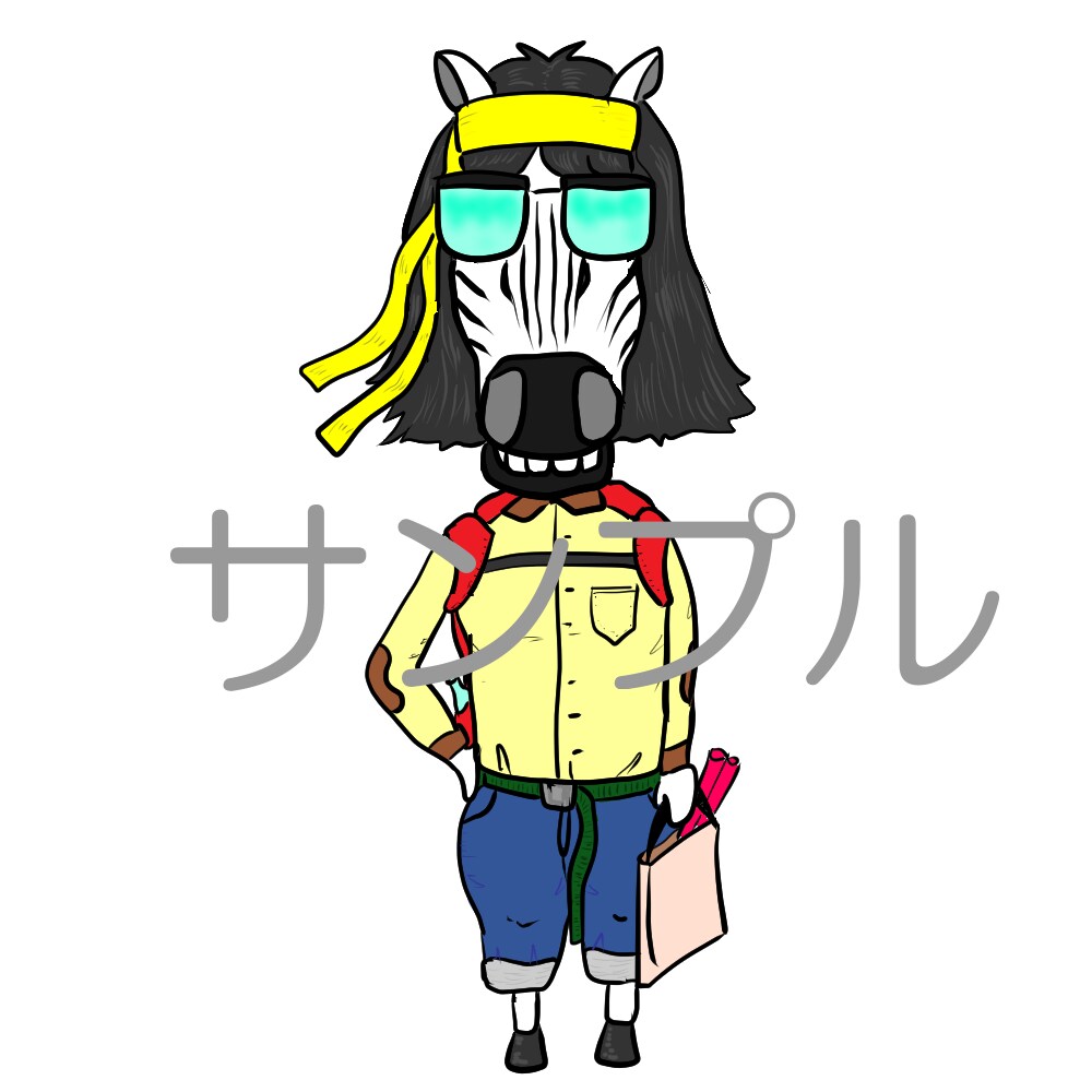 やさぐれたオリジナルキャラ描きます アイコンやアバター、自分だけのやさぐれキャラが欲しい方に！ イメージ5