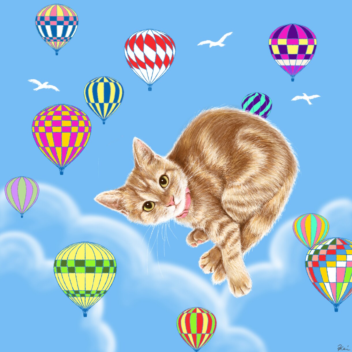 ペットの似顔を雰囲気ある小物や背景入れて描きます お家のペットイラストでインテリア、グッズ作りを楽しめます。 イメージ8