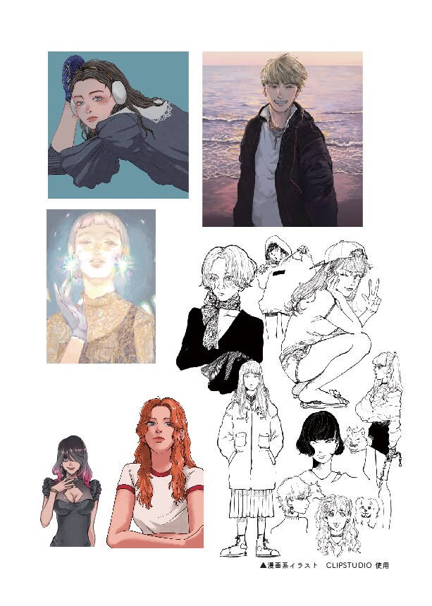 アイコン・ヘッダー作成します ゆるいタッチの線画や絵画風のイラストを手描きで制作します。 イメージ2