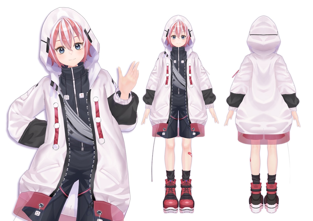 イラストの魅力を3Dで再現します ほぼフルスクラッチです！実績多数♪ イメージ9