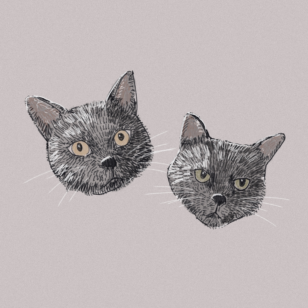 あなただけのペットの絵を描きます ペットの魅力を形に残すお手伝いをさせてください。 イメージ1