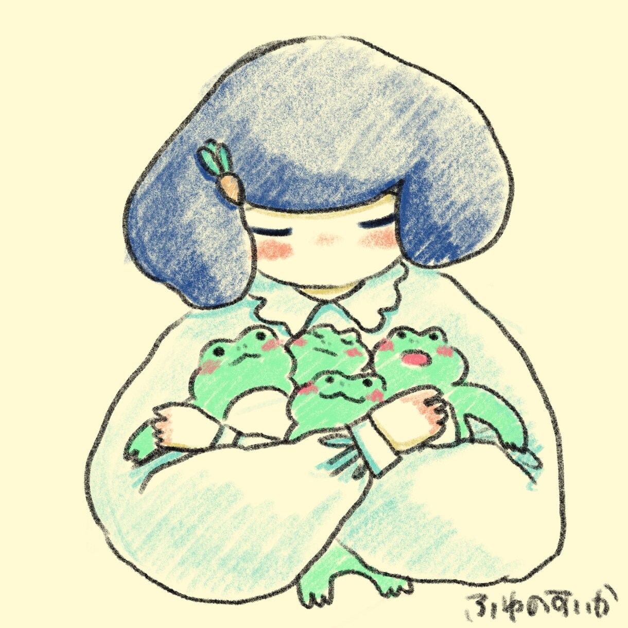 水彩画風のイラスト描きます 挿絵などに使えるイラスト描きます！ イメージ5